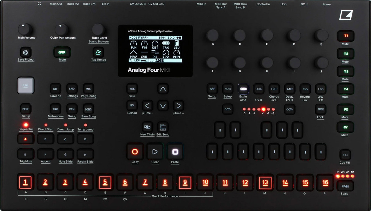 Elektron Analog Four MKII Skinz