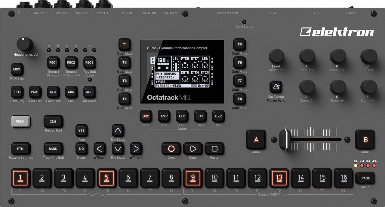 Elektron Octatrack MKII Skinz