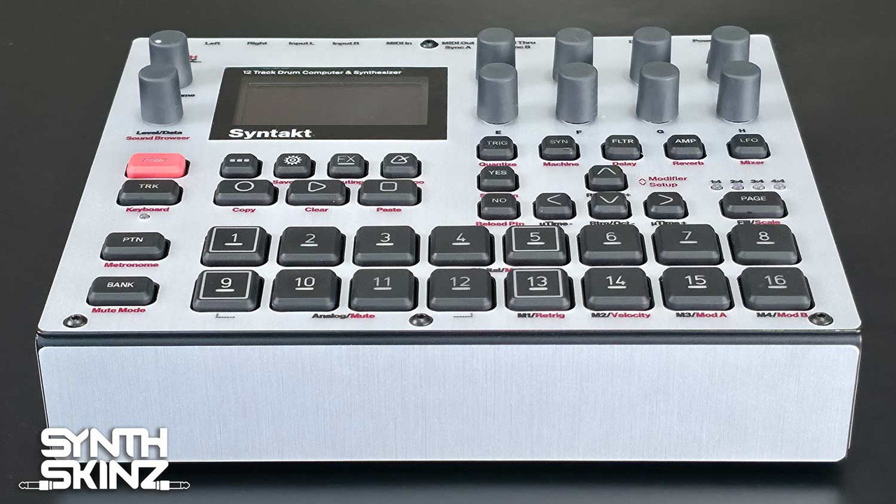 Elektron Syntakt Skinz - Metallic