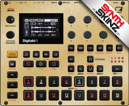 Elektron Digitakt II Skinz - Colors