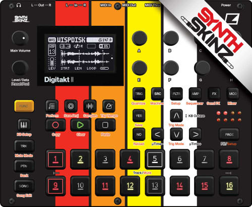 Elektron Digitakt II Skinz - 808