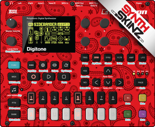 Elektron Digitone Skinz - Paisley
