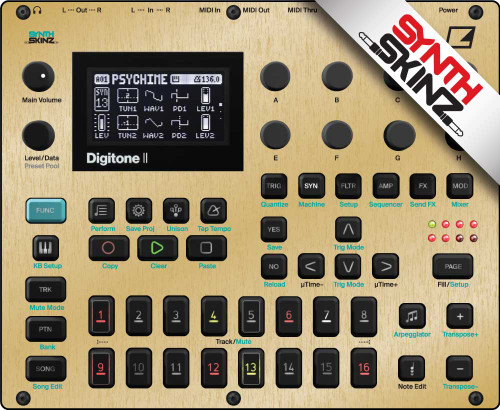 Elektron Digitone II Skinz - Colors