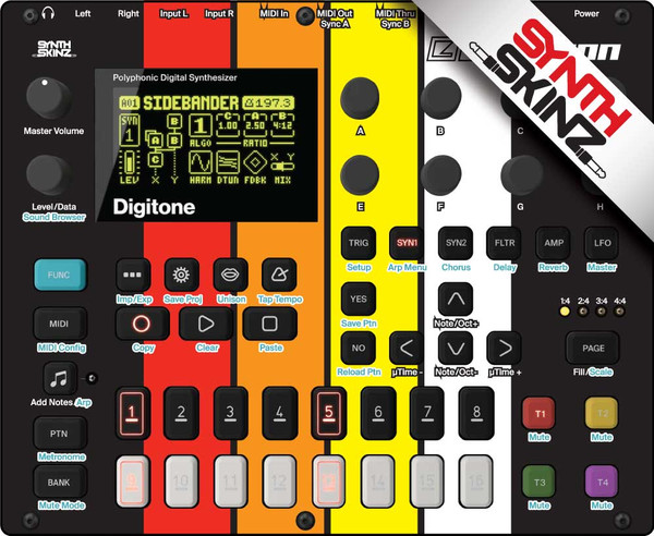 Elektron Digitone Skinz - 808