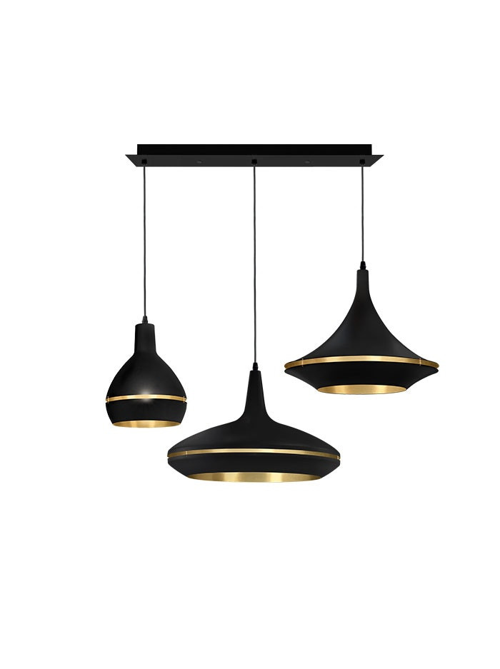Hala sliced hanglamp rechthoek 3-lichts E27 ontworpen door Peter Kos
