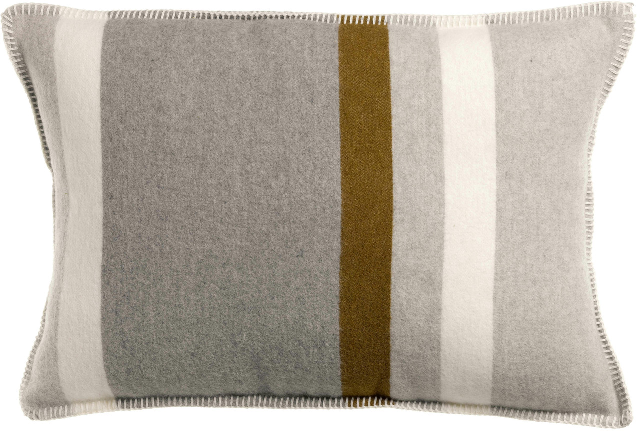 Gerecycleerd jacquard kussen Gioia Perle 40 X 65