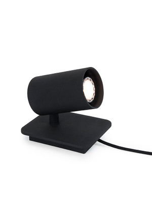 Tribe vloer uplighter zwart ontworpen door Piet Boon