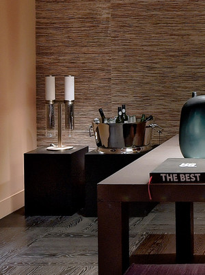 Infinito tafellamp 2-lichts brons ontworpen door Marcel Wolterinck