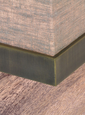 Piotello tafellamp brons ontworpen door Marcel Wolterinck