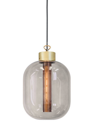 Rivington glass hanglamp messing ontworpen door Brands-concept