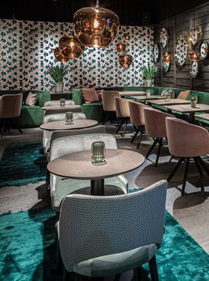 Tulip hanglamp 1-lichts d:30cm copper