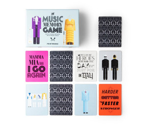 Printworks Memory spel - Music