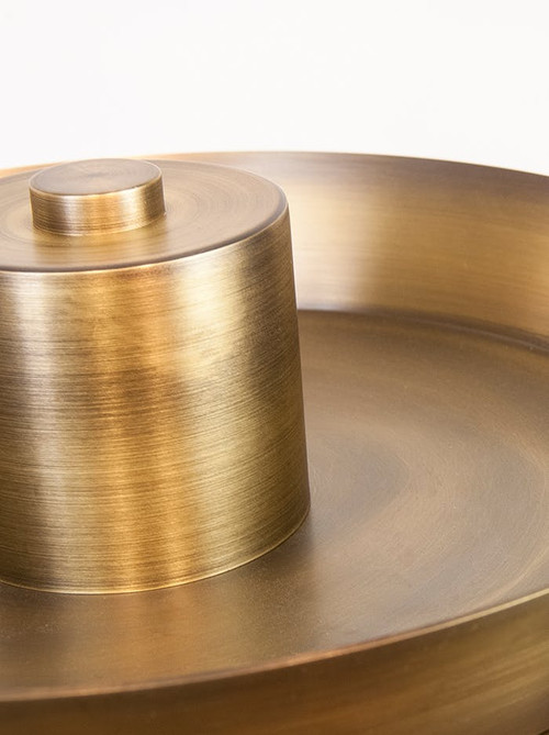 Void vloerlamp brons