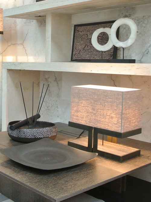 Piotello vloerlamp brons ontworpen door Marcel Wolterinck