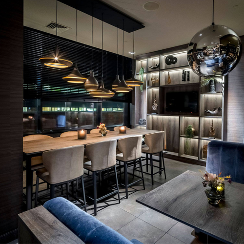 Hala sliced 7-lichts XL 1800x450mm E27 ontworpen door Peter Kos