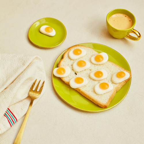 Good Morning bord Split pea, Ø17 cm