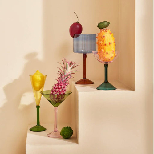 Gin-tonic cocktail glas, set van 2, in geschenkverpakking