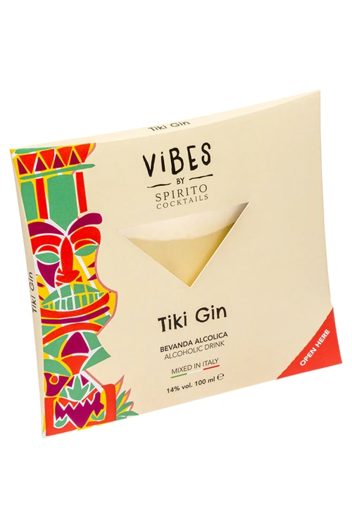 Vibes Cocktail Tiki Gin 0,1L Valkwijn.nl