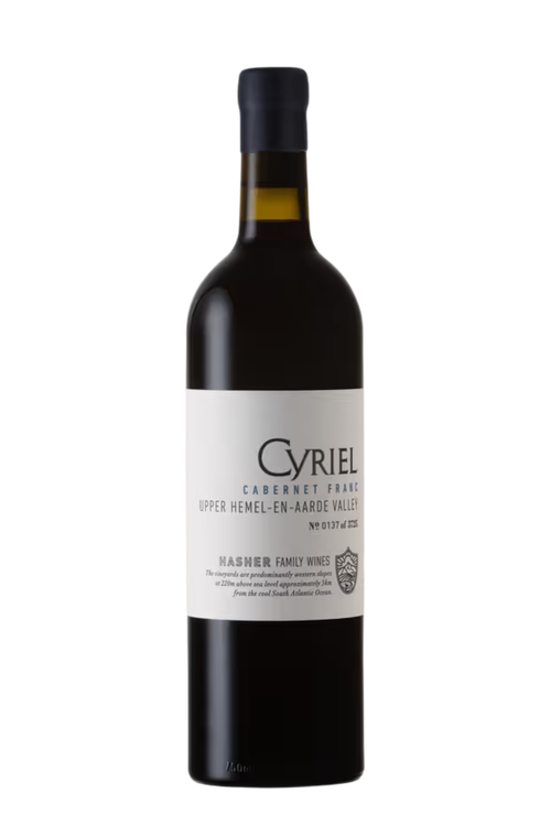 Hasher Family Wines Cyriel Cabernet Franc 0,75L Valkwijn.nl