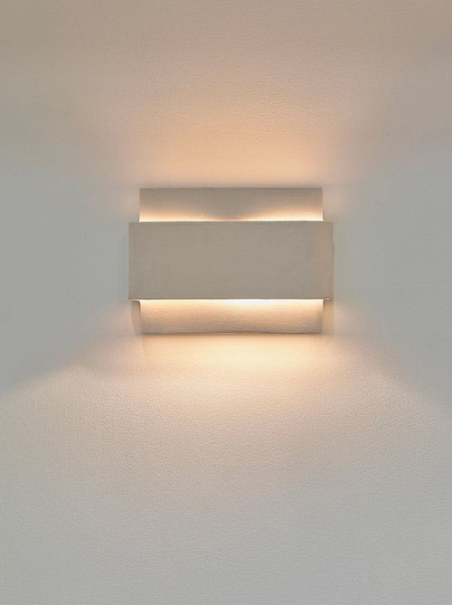 Karmina wandlamp LB keramiek E14 max 5W beige