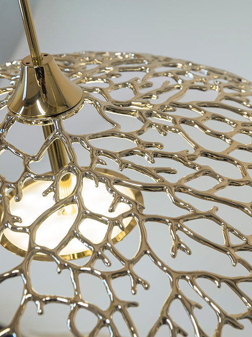 Sonno hanglamp LED goud d:30cm dimbaar