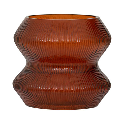 XL theelichthouder Skye, Deep orange