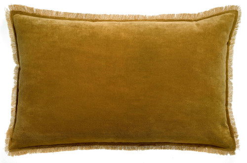 Effen kussen Fara Bronze 40 X 65
