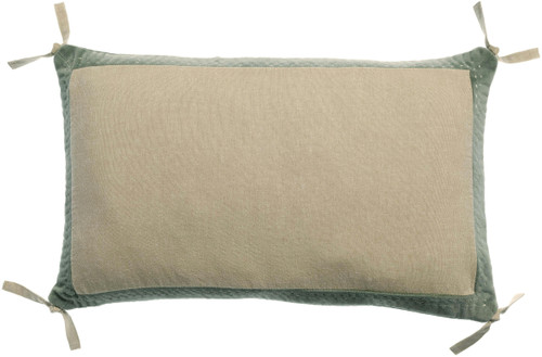 Kussen Elise Chambray Verveine 30 X 50