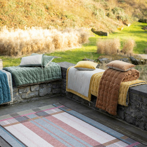 Kussen Elise Chambray Verveine 45 X 45