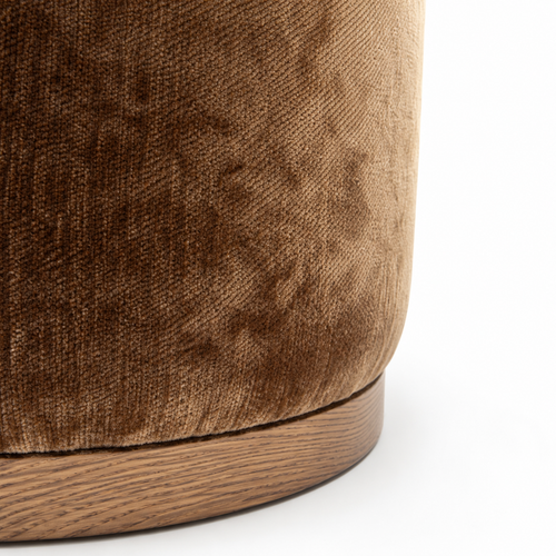 Poef Velore Bronze - Valk Exclusief hotelstijl