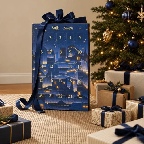 Valk Exclusief x Lindt Adventskalender – 24 dagen chocolade
