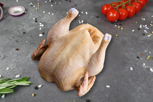 Hele kalkoen voor kerst en feestdagen