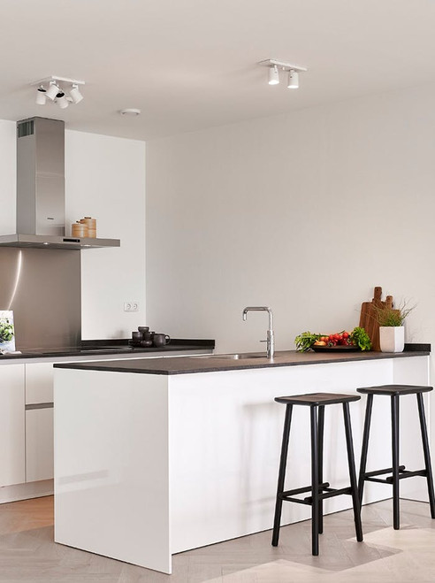 Epic 50 opbouwarmatuur 2-lichts wit