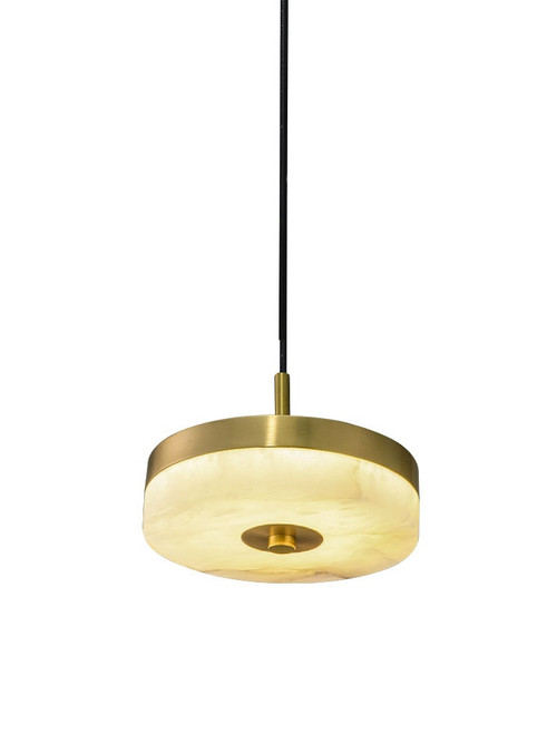 Ingria hanglamp 8W 3000K messing d:25cm dimbaar