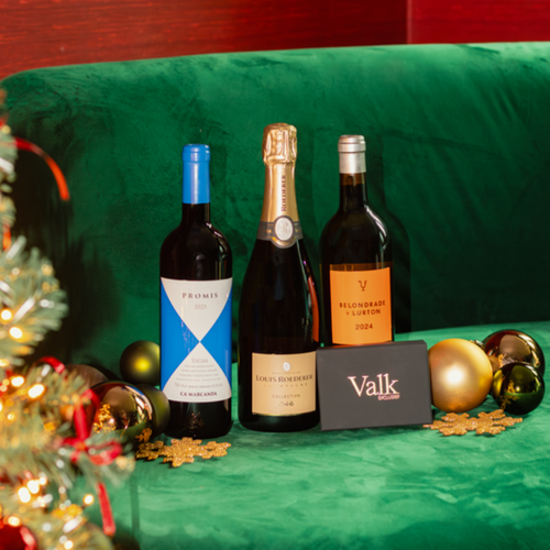 Luxe Combi Wijn Pakket met cadeaucard van Valk Exclusief