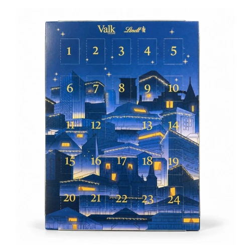 Valk Exclusief x Lindt Adventskalender – 24 dagen chocolade