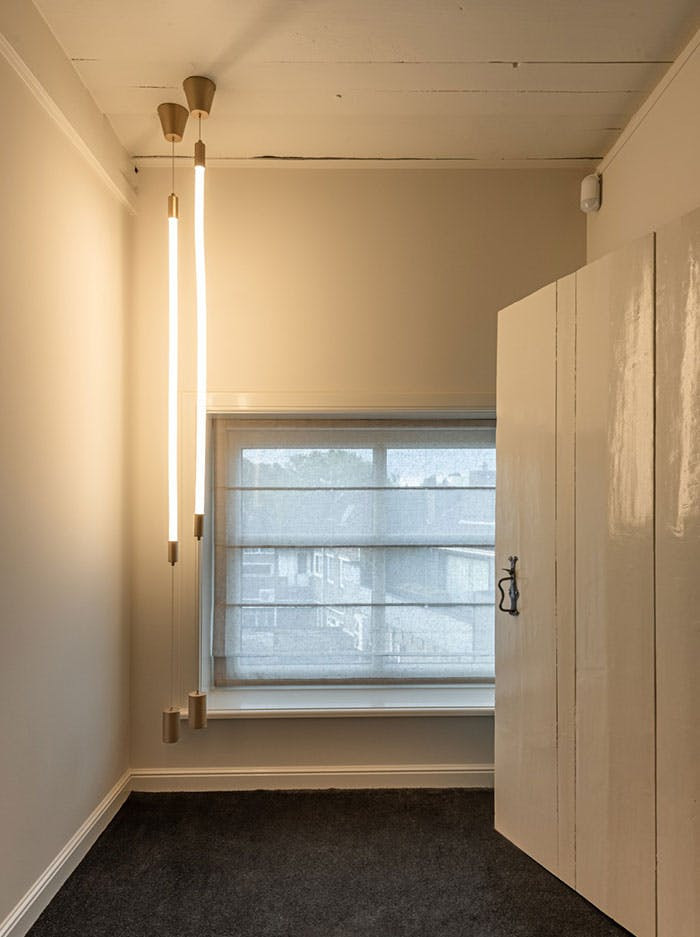 Rope vertikale hanglamp 7W 2700K goud