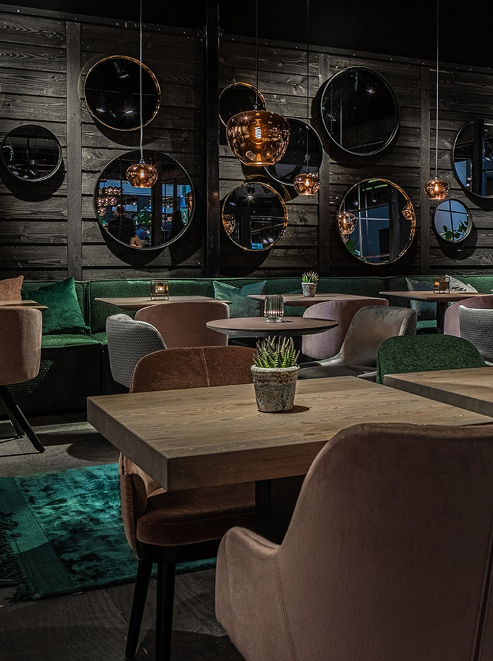 Tulip hanglamp 1-lichts d:20cm copper