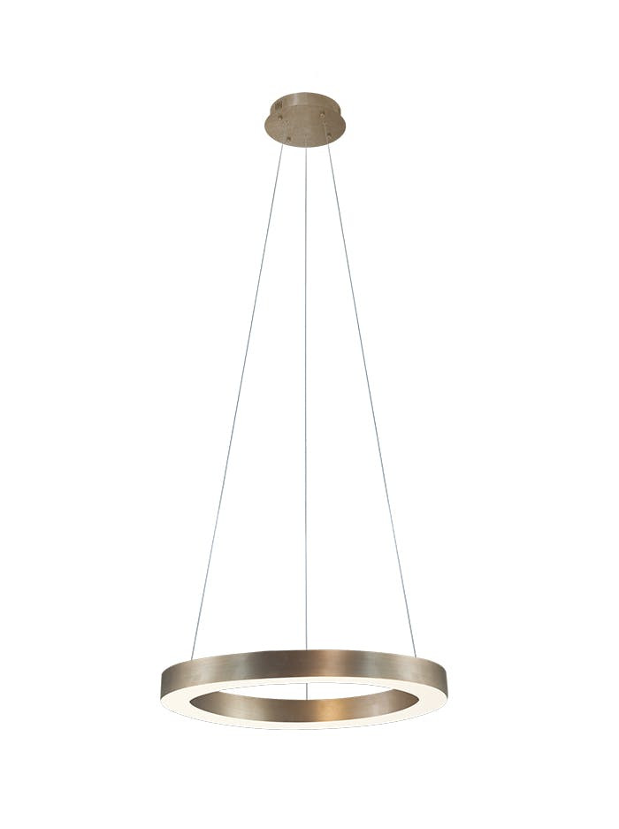 Zero hanglamp 80cm 50W brons
