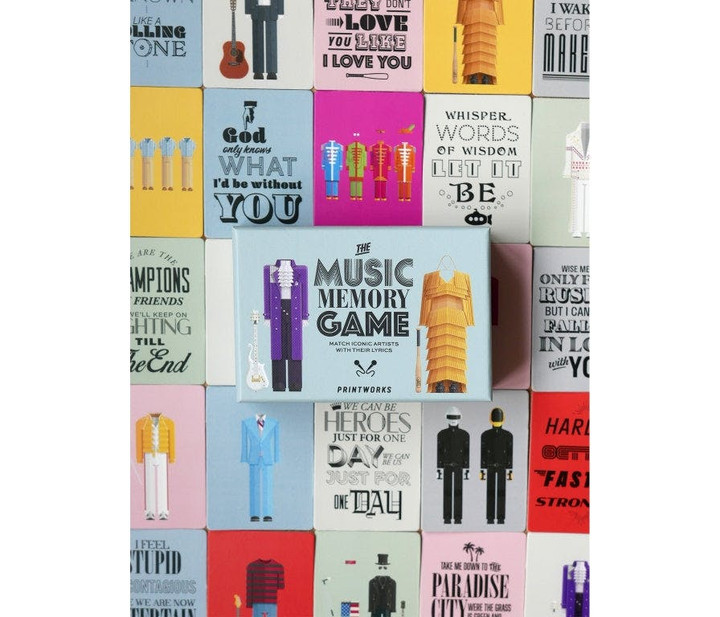Printworks Memory spel - Music