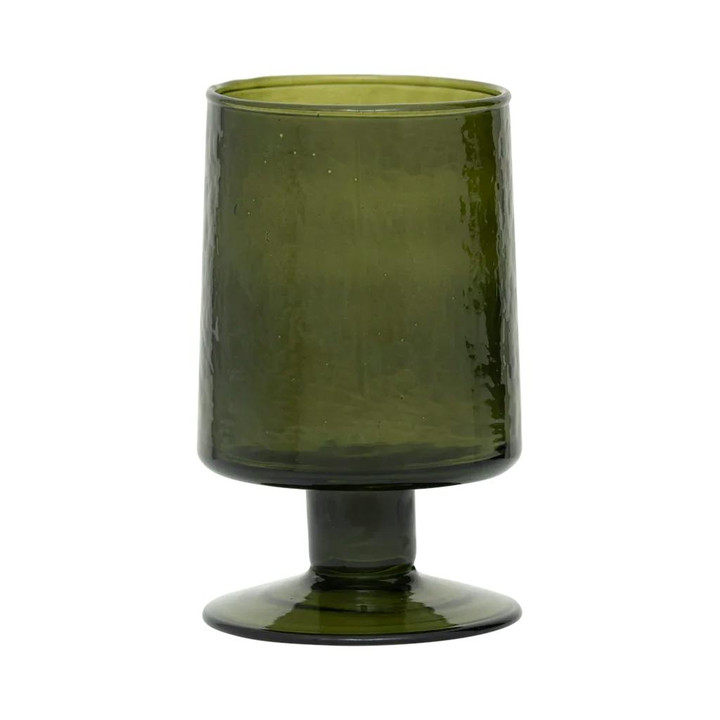 Wijnglas hammered Banana palm