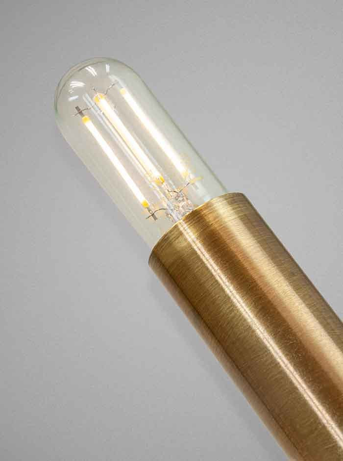 Candlelight wandlamp E14 brons ontworpen door RA Studio