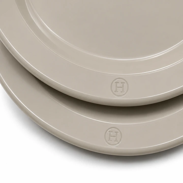 Emile Henry Dessertbord | Set van 2 | 21 cm - Valk Exclusief - Valk Voor Thuis