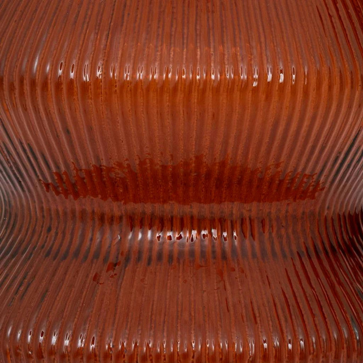 XL theelichthouder Skye, Deep orange