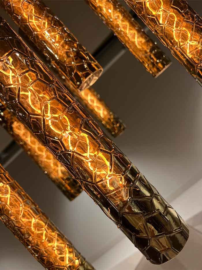 Ozone hanglamp E27 goud
