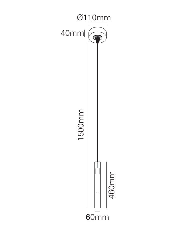 Ozone hanglamp E27 goud