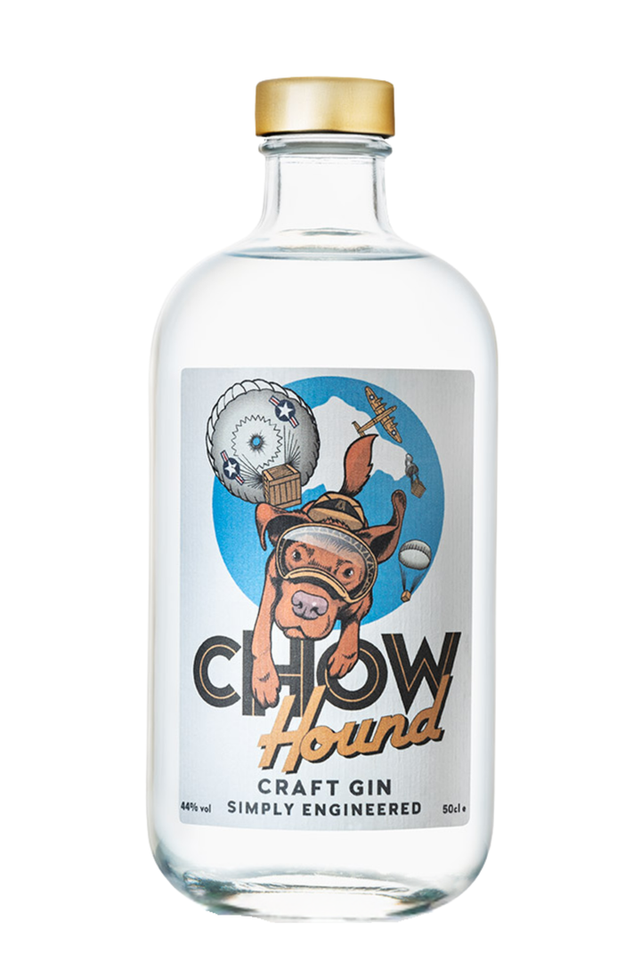 Chow Hound Craft Gin - Driftwood Distillery 0,5L Valkwijn.nl
