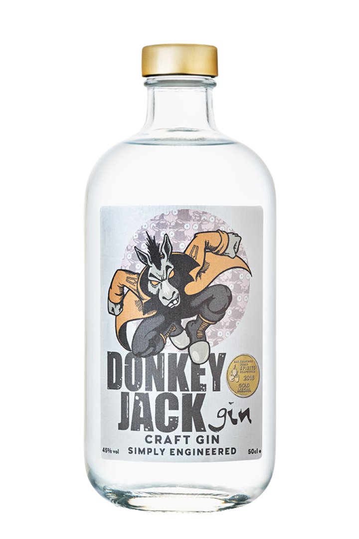 Donkey Jack Craft Gin - Driftwood Distillery 0,5L Valkwijn.nl
