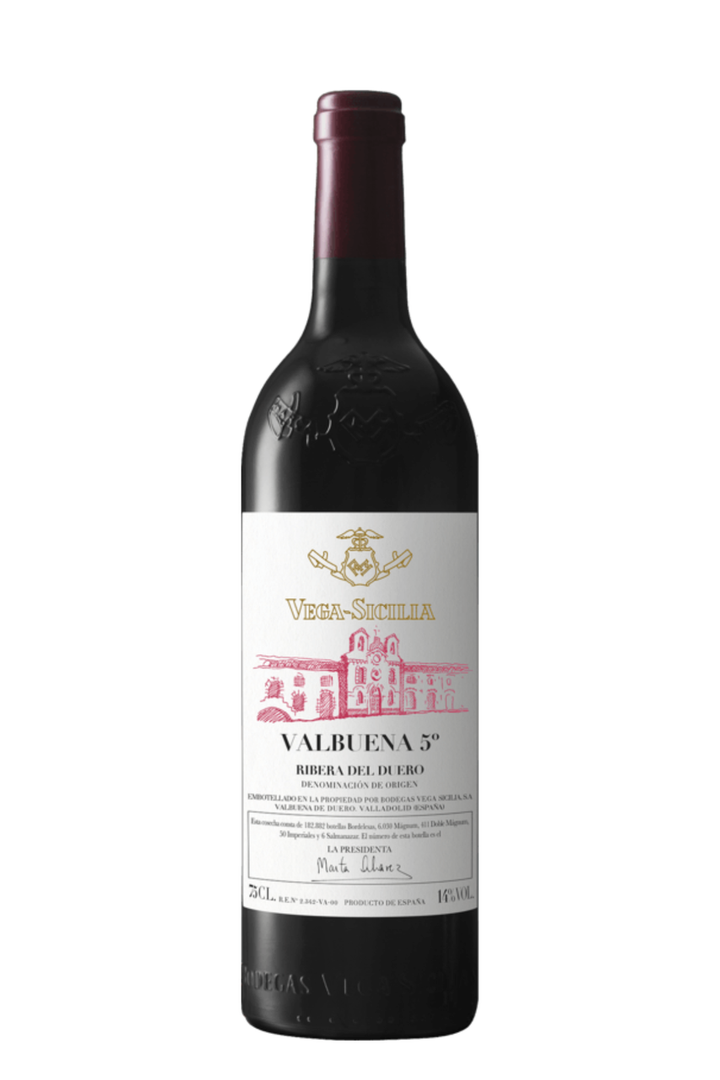 Vega Sicilia Valbuena 5° 2021 0,75L Valkwijn.nl
