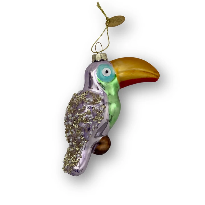Toekan Kerstornament – Lila